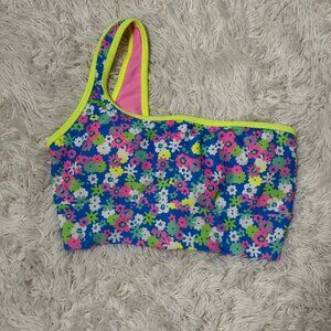 LainSnow One Shoulder Swim Top